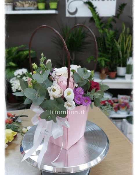 Flowers Box borsetta