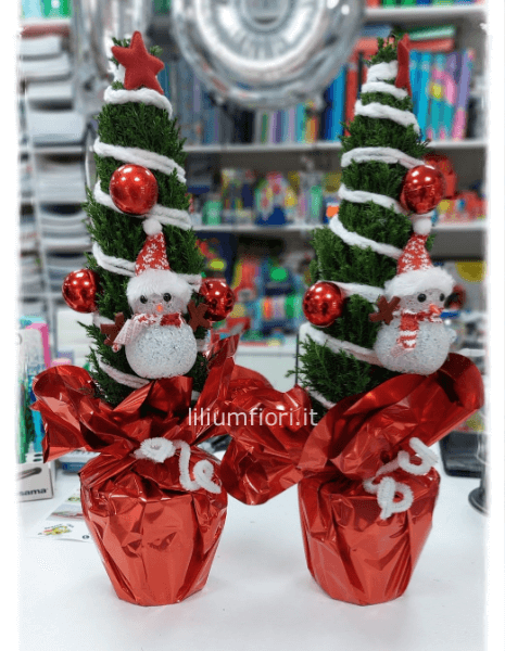 Alberello abete natalizio h. 55cm